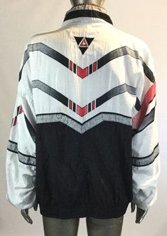 Item Specifics Seller Notes: "Ok" Material: Polyester, cotton, nylon Brand: Le Cog Sportif Color: White, Black, Red Size Type: Regular Size (Men's): M Style: Windbreaker Sleeve Length: Long Sleeve UPC: Does Not Apply