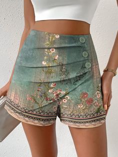 Vendor: Furdela Type: product Price: 26.39 Product Title :Casual Loose Ethnic Floral Shorts Product Measurements cm Size US Waist Bust Hip S 6-8 70-74 88-92 96-100 M 10 75-78 93-96 101-104 L 12 79-84 97-102 105-110 XL 14 85-90 103-108 111-116 XXL 16 91-96 109-114 117-122 Product Details Decoration/Process:Buckle Edition type:Loose Pants Length:Shorts Waistlines:Natural Elasticity:No Elasticity Pants… Crown Aesthetic, Best Friend Outfits, Fashion Bottoms, Pants Denim, Fig Leaves, Boutique Dress Designs, Shorts Outfit, Summer Dress Outfits, Friend Outfits