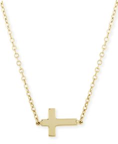 in stock Classic Cross Jewelry With Adjustable Chain, 14k Yellow Gold Cross Pendant Jewelry, Classic Cross Pendant Jewelry With Adjustable Chain, 14k Gold Cross Jewelry With Polished Finish, Yellow Gold Cross Pendant Fine Jewelry, Polished 14k Gold Cross Jewelry, 14k Yellow Gold Cross Jewelry, Tarnish Resistant Yellow Gold Cross Pendant Jewelry, Polished Yellow Gold Cross Jewelry