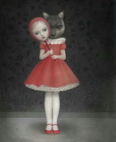 Nicoletta Ceccoli The Uninvited, Mark Ryden, Lowbrow Art, Art Et Illustration, Pop Surrealism, Art Pop, Arte Fantasy