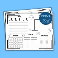 printable worksheet for kids to practice their math skills and help them learn how to