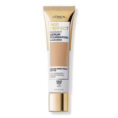 Age Perfect Radiant Serum Foundation - L'Oréal | Ulta Beauty Kandee Johnson, Makeup Tips For Older Women, Makeup For Older Women, Serum Foundation, Body Creams, Serum Cream, Body Smells, Hydrating Serum, Matte Foundation