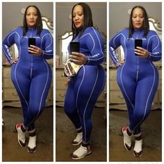 Blue Stretch Material Jumpsuit Blue Casual Fitted Unitard, Blue Fitted Casual Unitard, Casual Blue Fitted Unitard, Sporty Fitted Blue Jumpsuit, Blue Stretch Sporty Jumpsuits And Rompers, Blue Sporty Stretch Jumpsuits And Rompers, Pant Jumpsuit, Pants For Women, Jumpsuit