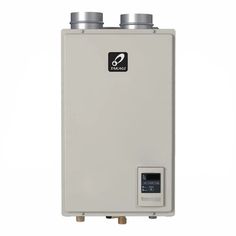 Enjoy hot water with less hassle!The Takagi T-H3M-DV-P tankless water heater is suitable for residential applications with small spaces. This water heater is equipped with a primary heat exchanger made of commercial-grade copper alloy and a secondary heat exchanger constructed of marine-grade type 316L stainless steel. With these durable heat exchangers, this condensing tankless water heater guarantees longevity and optimal performance. It also comes with a built-in temperature controller and advanced diagnostics to simplify troubleshooting, providing added convenience.The T-H3M-DV-P propane gas-powered tankless water heater utilizes a minimum of 13,000 BTU/H and a maximum of 120,000 BTU/H. Enjoy an ample supply of hot water with a maximum flow rate of 6.6 GPM, ensuring that your needs are Tankless Water Heater Gas, Diy Products, Heat Exchanger, Tankless Water Heater, Water Temperature, Propane, Water Heater, Cool Suits, Hot Water