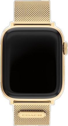 Modern Yellow Gold Rectangular Watch Bands, Modern Gold Rectangular Watch Band, Classic Gold Polished Apple Watch Band, Modern Gold Apple Watch Band With Polished Finish, Classic Gold Apple Watch Band With Polished Finish, Modern Formal Apple Watch Band With Polished Finish, Modern Polished Apple Watch Band For Formal Occasions, Modern Gold Business Watch Accessories, Gold Bracelet Strap Watch Band For Business