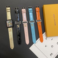 Louis Vuitton Official LV Glossy Leather Apple Watch Strap Luxury Metal Logo Fashion Online Store Luxury Leather Strap Apple Watch Band, Luxury Leather Strap Apple Watch Band As Gift, Luxury Silver Leather Apple Watch Band, Luxury Leather Strap Watch Band Gift, Luxury Rectangular Watch Accessories With Wrist Strap, Luxury Leather Strap Apple Watch Band For Business, Luxury Rectangular Apple Watch Band, Luxury Formal Apple Watch Band, Apple Watch Luxury