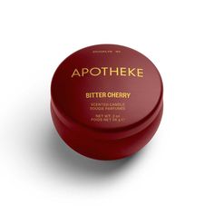 an open jar of apothee butter cherry