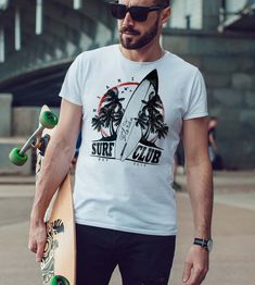 Featuring a dynamic illustration that captures the exhilaration of catching the perfect wave, this shirt is the ultimate expression of your passion for the ocean.