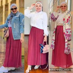 Sunmer Dresses, Modest Girly Outfits, Fashion Outfits Hijab, Big Size Fashion, Outfits Hijab, Casual Hijab, Hijabi Style, Muslim Fashion Dress