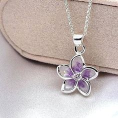 Purple Jewelry With Flower Charm For Mother's Day, Purple Sterling Silver Jewelry With Flower Charm, Flower-shaped Sterling Silver Jewelry For Mother's Day, Sterling Silver Jewelry With Purple Flower Charm, Silver Flower Shaped Jewelry For Mother's Day, Silver Jewelry With Pressed Flowers For Mother's Day, Purple Flower-shaped Jewelry With Pressed Flowers, Purple Flower Jewelry For Jewelry Making, Silver Flower Charm Jewelry