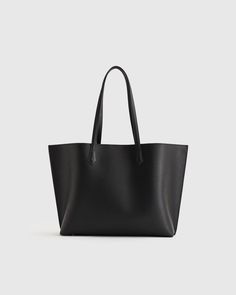 Cuyana Tote, Work Tote, Fall Capsule Wardrobe, Black Leather Tote, Work Bag, Work Bags, Tote Bag Leather, Shopper Tote, Perfect Bag