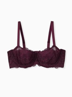 Purple Bra, Bra Image, Purple Bras, Bra Models, Lace Tshirt, Straight Back, Unlined Bra, Black Hot Pink, Balconette Bra