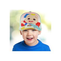 This fun baseball cap features classic CoComelon characters and colors, made from high-quality materials to help keep your child cool and protected from the sun. Uv Protection Cap For Playtime, Curved Brim Baseball Cap For Playtime, Playful Baseball Cap For Play, Fun Baseball Cap With Uv Protection, Fun Playtime Baseball Cap, Playful Adjustable Baseball Cap For Playtime, Adjustable Playful Baseball Cap For Playtime, Playful Baseball Cap With Curved Brim, Adjustable Playful Baseball Cap