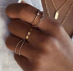 Because this ring is wide, order a size up if you’re between sizes or have thicker knuckles, it does run tight. This ring is all you need. It is so perfect for stacking but also super cute on it's own. Choose from 14k gold filled, solid 14k gold, or sterling silver. Available in TWO widths, 2.25mm (standard) or 3.5mm (extra wide). Please allow 5-10 business days for solid 14k gold. Hair Cuffs, Everyday Ring, Everyday Rings, Gold Baby, Jewelry Lookbook, Chain Anklet, Jewelry Inspo, Ring Bracelet, Lab Grown