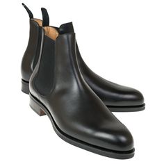 BLACK CHELSEA BOOTS FOR MEN'S Elegant Ankle Boots With Vibram Sole, Formal Ankle Boots With Vibram Sole, Classic Moto Boots With Reinforced Heel, Classic High Ankle Moto Boots With Reinforced Heel, Classic Black Chukka Boots For Winter, Classic Chelsea Boots With Reinforced Heel For Winter, Classic Winter Chelsea Boots With Reinforced Heel, Classic Plain Toe Boots For Galas, Classic Black Chelsea Boots With Rubber Heel Cap