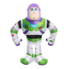 the toy story buzz lightyear from disney and pixama is shown in this image