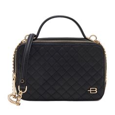 This Baldinini Black Quilted Calfskin Camera Handbag Shoulder Bag Is Brand New With Tags And In Excellent Condition. Exude Timeless Elegance With This Stunning Diamond-Quilted Calfskin Handbag, Perfect For Those Who Appreciate Luxury And Style. Its Compact Size Is Ideal For Carrying Essentials, While The Zip Closure Ensures Your Items Are Secure. You’ll Love The Versatility Of The Leather Handle And The Chic Chain Combined With A Leather Shoulder Strap, Ready To Complement Any Look, Whether Casu Chic Quilts, Leather Camera Bag, Black Quilt, Seychelles, Leather Accessories, Nicaragua, Leather Handle, Satchel Bags, Belt Bag