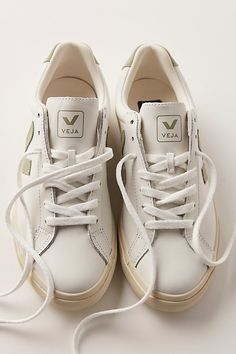 Made with sustainable materials, these retro style leather sneakers are featured in a low-top design with suede details and a tonal logo on the side. * Padded collar and footbed * Lace-up front | Veja Esplar Sneakers at Free People in White, Size: EU 37 Women Sneakers 2024, Women’s Fashion Sneaker, Women’s Sneakers, Veja Sneakers Outfit, Tenis Veja, Veja Esplar Sneakers, Casual Women Shoes, Shoes Veja, Veja Esplar