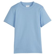 Classic Tee-Light Blue by Little English Plain Blue T-shirt For Spring, Basic Light Blue Short Sleeve T-shirt, Basic Light Blue Plain T-shirt, Plain Light Blue T-shirt, Kid Closet, Blue Tee, Royal Jewelry, Favorite Child, Mozambique