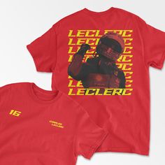 🏁 Show your support for your favorite driver with this Leclerc inspired Racing t-shirt. Perfect for motorsport fans, this tee combines style and comfort, making it ideal for everyday wear. Made from premium, soft cotton, it ensures durability and a great fit. Whether you're at the race or watching from home, this shirt is a must-have for any racing enthusiast. Ideal as a gift, it captures the excitement and passion of racing. ◾ Discover the essential Unisex Heavy Cotton Tee, a cornerstone of ev Racing Style Crew Neck T-shirt For Streetwear, Racing Style Sports T-shirt With Crew Neck, Cotton Short Sleeve T-shirt For Motorsport Events, Cotton T-shirt For Motorsport Events, Racing Style Graphic T-shirt For Sports Events, Racing Style Graphic Print T-shirt For Sports Events, Racing Graphic Print T-shirt For Motorcycling, Racing Style T-shirt With Logo For Sports Events, Racing Style Graphic Print T-shirt For Fans