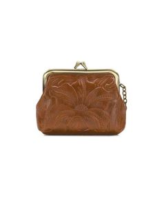 Make a fashion statement with this vintage-inspired frame coin purse. Designed to handle more than change, the Borse is perfect for storing your favorite hand sanitizer, cash, and cards, and it features both a ring for your keys and a quick-release ring. 100% full-grain leather Interior: 2 slip pockets; faux suede lining, 100% polyester Exterior: burned edge finish Kiss-lock closure Signature metal hardware, heavy handcrafted stitching Dimensions: 4 1/2"(W) x 4"(H) x 1"(D) Ring drop: 3" Everyday Use Coin Purse With Key Clip, Chic Travel Coin Purse With Coin Pocket, Coin Purse With Key Clip For Gift, Classic Formal Coin Purse With Interior Key Chain Holder, Formal Brown Coin Purse With Removable Pouch, Elegant Wallets With Key Clip For Everyday Use, Elegant Wallets With Key Clip, Elegant Wallet With Key Clip, Chic Compact Coin Purse For Daily Use