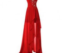 Dress Satin Long, Mother Of The Groom Gowns, High Low Prom Dress, Solid Maxi Dress, High Low Prom Dresses, Long Formal Gowns, Long Prom Gowns, Backless Prom Dresses, Red Prom