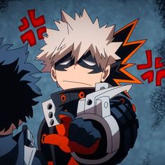 Bakugo Icon, Katsuki Bakugo, Katsuki Bakugou, Anime, Black