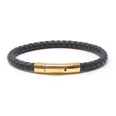 Sizes: S, M, L, XL Colors: Black, Brown, Blue, Green Material: Genuine Leather SKU: bx3.yg  Elevate your wrist style our double wrap genuine leather bolo bracelet. Wear it layered with your watch or on its own for an instant stack look. Features a discrete yellow gold stainless steel clasp with easy push button release. See size guide for the perfect fit. Casual Everyday Jewelry With Stainless Steel Clasp, Gold Modern Leather Bracelet For Everyday Wear, Modern Gold Leather Bracelet For Everyday, Luxury Gold Leather Bracelet With Adjustable Fit, Luxury Gold Leather Bracelet Adjustable, Luxury Gold Adjustable Leather Bracelet, Modern Gold Jewelry With Leather Strap, Elegant Stainless Steel Leather Bracelet, Adjustable Gold Leather Wrap Bracelet