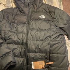 New North Face Never Worn Luxe Jacket In Asphalt Grey! Tags Attached!! Purchased Directly From The North Face Website Hooded Winter Outerwear For Urban Adventures, The North Face Double-lined Hood Outerwear, Winter Outerwear With Drawstring Hood For Urban Adventures, Winter Outerwear With Drawstring Hood, The North Face Hooded Jacket For Fall Outdoor Activities, The North Face Hooded Streetwear Jacket, The North Face Hooded Jacket For Streetwear, The North Face Winter Windbreaker For Outdoor, The North Face Winter Outdoor Windbreaker