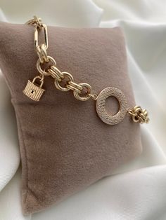 "ITEM DETAILS ❆All our jewelry are hand made with Love. ❆Material: 14K Gold ( 585). ❆Available colors: Gold, Rose Gold, White Gold. ❆Available Sizes: Look Size Option (Contact for different sizes) ❆Each item is made to order ❆ DO YOU LIKE THIS BRACELET? ❆ You can get more information about it below but if you have any questions, just click the \"Message Sergen Vural \" button and I will be very happy to hear from you ☺ PACKAGING ❆Comes ready to gift in a beautiful jewelry box. ❆It comes with a s White Gold Plated Chain Bracelet, Gift 14k Gold Diamond Bracelet With Gold Chain, Elegant Chain Bracelet With Charms For Gift, Elegant Charm Chain Bracelet As Gift, Elegant Charm Chain Bracelet For Gift, 14k Gold Diamond Bracelet With Gold Chain As Gift, Luxury Gold Chain Diamond Bracelet Gift, Luxury Gold Chain Diamond Bracelet As Gift, Luxury Gold Diamond Bracelet Gift