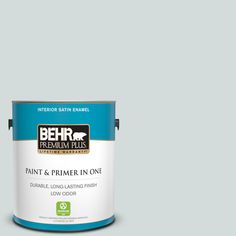 behr paint's interior semi - gloss enamel paints