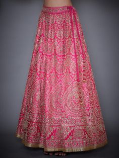 Pink Anarkali Set With Intricate Embroidery In Art Silk, Pink Art Silk Dupatta With Intricate Embroidery, Traditional Pink Choli With Intricate Embroidery, Pink Semi-stitched Lehenga With Motifs, Pink Lehenga With Motifs For Navratri, Pink Art Silk Sharara For Navratri, Pink Art Silk Lehenga With Dori Work, Pink Art Silk Lehenga For Reception, Pink Sharara With Motifs For Navratri