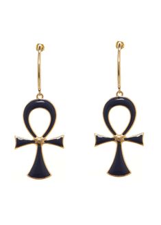 The symbol of the ankh represents the gift of life, thought sacred by the ancient Egyptians. Some other representations include: the feminine, masculine, knowledge, life eternal, eternal soul, prosperity, death, fertility, union, harmony, spirituality, purification, wisdom, divinity and more. Black Spirituality, Feminine Masculine, Egyptian Gold, Eternal Soul, The Ankh, Beauty Routine Checklist, Jewelry Wishlist, Cool Piercings, Ancient Egyptians