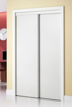 Discover the elegance of Door with our luxury vinyl plank, perfectly suited for doors, windows & millwork applications. This product, featuring dimensions of, combines aesthetics with practicality. Sliding Closet Doors Makeover, Sliding Closet Door, Closet Door Makeover, Entryway Closet, White Closet, Doors Makeover, Sliding Closet, Condo Ideas, Sliding Closet Doors