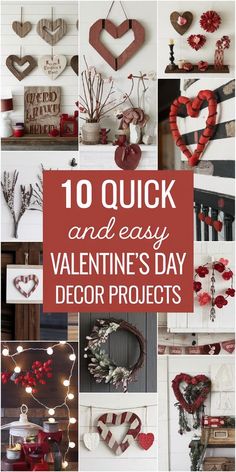 10 quick and easy valentine's day decor projects that are perfect for the home