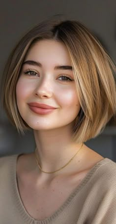 Explore 32 short bob hairstyles that combine style and sophistication. Whether you prefer a sleek, straight cut or a wavy bob, find styles that reflect your personality. Down Hairstyles With Braids, Short Wavy Hairstyles, Honey Blonde Hair Color, Shaggy Pixie, Hairstyles With Braids, Trendy Bob Hairstyles, Short Hairstyles Fine, Half Up Half Down Hairstyles, Wavy Bob