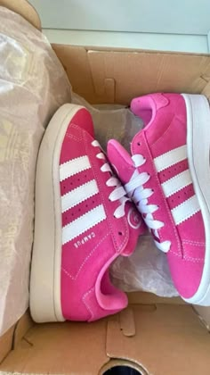 Pink platform addidas sneakers