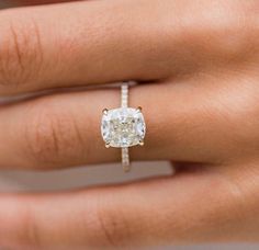 ITEM DESCRIPTION ✦ Handmade, high-quality item! ✦ Material: 925 Sterling Silver/10 Carat/14 Carat Gold (can be made in white/rose/yellow gold) Engagement Ring ✦ Center stone: Simulated Diamond/Moissanite Diamond ✦ Center Stone Shape: Cushion Cut ✦ Size/Weight: 3 Carat/7*8 mm ✦ Stone Color: White  ✦ Clarity: Excellent ✦ Side Stones: Simulated Diamond ✦ Cut: Round Cut ✦ Size/Weight: 0.20 Carat/1.8 mm ✦ Color: G-H ✦ Clarity: SI-VS PRODUCTION We are jewelry artisans and manufacturers. Every Jewelry Cushion Moissanite Engagement Ring, Moissanite Engagement Ring Cushion Cut, Hidden Halo Ring, Pear Cut Ring, Ring Bands, Cushion Engagement Ring, Yellow Gold Engagement Ring, Cushion Cut Moissanite, Crushed Ice