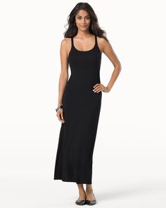 Soma Intimates Sleeveless Lounge Dress #somaintimates Casual Summer Maxi Dress With Built-in Bra, Sporty Sleeveless Loungewear Dresses, Sporty Sleeveless Lounge Dresses, Solid Sleeveless Seamless Maxi Dress, Black Sleeveless Maxi Dress For Loungewear, Solid Sleeveless Yoga Dress, Casual Sleeveless Maxi Dress For Loungewear, Casual Maxi Dress With Built-in Bra, Sleeveless Stretch Maxi Dress For Loungewear