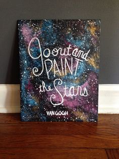 Diy Galaxie, Galaxy Projects, Diy Galaxy, Canvas Tent, Canvas Painting Diy, Art Disney, Canvas Quotes, Art Video