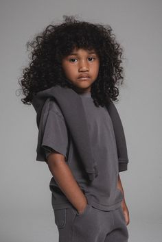 KIDS CORE TEE+100% ORGANIC COTTON+OVERSIZED FIT+GARMENT DYED+DISTRESSED NECK Gray Soft-washed Tops For Streetwear, Gray Cotton Muscle Tee With Crew Neck, Gray Crew Neck Cotton Muscle Tee, Gray Cotton Crew Neck Muscle Tee, Elwood Clothing, Kid Core, Buy Vintage, Vintage Tees, Best Sellers