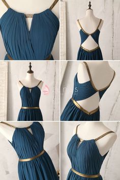 Teal Chiffon Dress, Teal Bridesmaid, Teal Bridesmaid Dresses, Tea Length Bridesmaid Dresses, Long Bridesmaid Dress, Fantasy Dress, Bridesmaid Gown