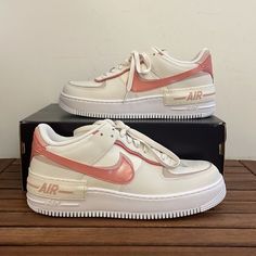 Brand New Nike Air Force 1 Shadow Size Women 11 Style Code:Dz1847-001 Color: Phantom/Red Stardust/Pink Oxford/White This Color Is Sold Out Online ******** Please Take A Close Look Of All Pics And Video, You Will Get The Exact Pair Of Shoes Displayed In Pics. All Sales Are Final And I Don’t Accept Return! Thank You! Fendi Shoes Men, Nike Air Vapormax Women, Navy Blue Wedges, Nike Air Force 1 Shadow, New Nike Air Force, Air Force 1 Shadow, Top Sneakers Women, Womens Training Shoes, Nike Air Max For Women