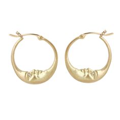 Small Crescent Moon Hoops – ESQUELETO Moon Hoop Earrings, Gold Crescent Hoop Earrings With Moon Phase, Celestial 14k Yellow Gold Hoop Earrings, Celestial Style 14k Yellow Gold Hoop Earrings, Celestial Style Yellow Gold Round Hoop Earrings, Celestial Yellow Gold Hoop Earrings, Celestial Style Yellow Gold Hoop Earrings, Celestial Yellow Gold Round Hoop Earrings, Celestial Small Hoop Earrings In Yellow Gold