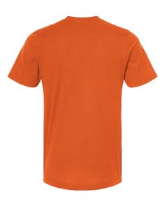 Combed Cotton T-Shirt - ORANGE - M | Tultex Combed Cotton T-Shirt in Orange Size Medium | Ringspun Basic Orange Crew Neck T-shirt, Basic Orange Cotton T-shirt, Pre-shrunk Orange Cotton T-shirt, Orange Cotton Pre-shrunk T-shirt, Orange Cotton T-shirt, Orange Relaxed Fit Crew Neck T-shirt, Pre-shrunk Orange Crew Neck T-shirt, Orange Crew Neck T-shirt Relaxed Fit, Mint And Navy