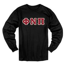 This Kappa Alpha Psi long sleeve 3-letter t-shirt is a classic must-have for every Nupe's wardrobe. Makes a great gift. High quality, sewn on letters. [accordion] 100% Preshrunk Cotton Machine Wash WarmTumble Dry LowAdditional Care instructions in garment. [split] This item is made-to-order within 2-3 business days fro Kappa Alpha Psi Fraternity, Kappa Alpha Psi, 3 Letter, Ringer Tee, Letter T, Fraternity, Black Tee, Long Sleeve Tshirt Men, Care Instructions