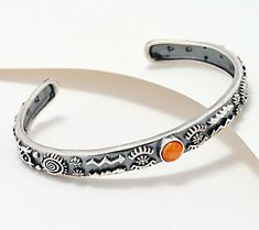 Worn alone or paired with other favorite bangles, this sterling silver bracelet is a stand-out beauty. From American West Jewelry. Sterling Silver Jubilee Cuff Bracelet, Adjustable Silver Bangle Fine Jewelry, Adjustable Silver Bangle In Fine Jewelry Style, Adjustable Round Cuff Bracelet Fine Jewelry, Silver Stackable Cuff Bracelet Fine Jewelry, Sterling Silver Bangle In Fine Jewelry Style, Modern Sterling Silver Bracelets With Oxidized Finish, Unique Round Bracelets With Oxidized Finish, Adjustable Stamped 925 Bangle Bracelet