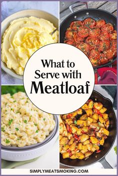 Looking for delicious and easy sides for meatloaf? Check out our collection of meatloaf dinner ideas and sides that are perfect for any occasion. From healthy options to comfort food, our side dishes complement meatloaf perfectly. Discover what goes with meatloaf and get inspired with the best sides for meatloaf to complete your meal. Click to see the recipe and make your dinner special. Side Dish For Meatloaf, What Goes With Meatloaf, Sides For Meatloaf, Meatloaf Sides, Pit Boss Pellet Grill Recipes, Meatloaf Side Dishes, Meal Sides, Veggie Options, Best Sides