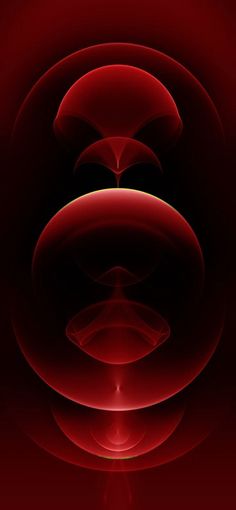 an abstract red and black background with circles in the middle, on top of each other