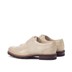 Nana Ladies Derby Wingtip - Q by QS Elegant Lace-up Shoes With Rubber Sole For Business Casual, Elegant Lace-up Leather Shoes For Work, Cap Toe Calf Leather Lace-up Shoes For Work, Timeless Leather Lace-up Shoes With Brogue Detailing, Timeless Lace-up Shoes With Rubber Sole For Office, Low Heel Lace-up Shoes With Leather Sole For Work, Patent Leather Wingtip Lace-up Shoes With Leather Sole, Elegant Goodyear Welted Wingtip Lace-up Shoes, Classic Wingtip Lace-up Shoes For Derby